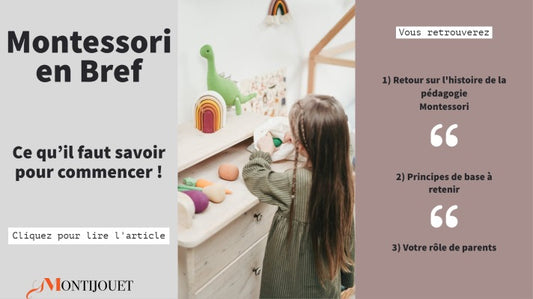 Montessori en Bref : Ce qu’il faut savoir pour commencer !